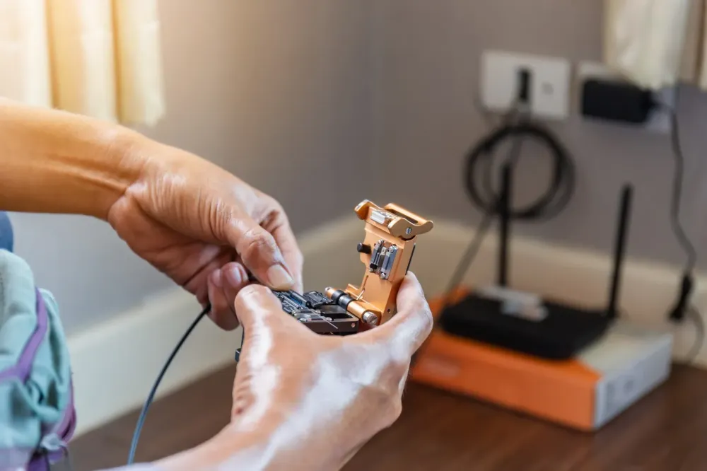 installation fibre optique